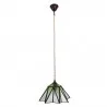 Závěsná lampa Tiffany FLOWER Ø 31 × 107 cm E27 / max. 40 W - fotografie 2