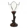Stolní lampa Tiffany THE WHITE FLOWER Ø 18 × 32 cm E14 / max. 25 W - fotografie 2