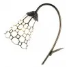 Stolní lampa Tiffany DOTTY WHITE 30 × 17 × 48 cm E14 / max. 25 W - fotografie 4