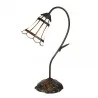 Stolní lampa Tiffany BRIGHT WINTER 30 × 17 × 48 cm E14 / max. 25 W - fotografie 1