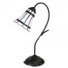 Stolní lampa Tiffany BRIGHT WINTER 30 × 17 × 48 cm E14 / max. 25 W - fotografie 2