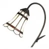 Stolní lampa Tiffany BRIGHT WINTER 30 × 17 × 48 cm E14 / max. 25 W - fotografie 4