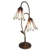 Stolní lampa Tiffany FLOWER DOTS 35 × 18 × 61 cm E14 / max. 2 × 25 W - fotografie 1