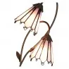 Stolní lampa Tiffany FLOWER DOTS 35 × 18 × 61 cm E14 / max. 2 × 25 W - fotografie 4