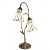 Stolní lampa Tiffany FLOWERS 35 × 18 × 61 cm E14 / max. 2 × 25 W - fotografie 1