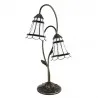 Stolní lampa Tiffany BRIGHT WINTER 35 × 18 × 61 cm E14 / max. 2 × 25 W - fotografie 2