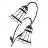 Stolní lampa Tiffany BRIGHT WINTER 35 × 18 × 61 cm E14 / max. 2 × 25 W - fotografie 3
