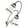 Stolní lampa Tiffany BRIGHT WINTER 35 × 18 × 61 cm E14 / max. 2 × 25 W - fotografie 4