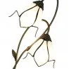 Stolní lampa Tiffany THE WHITE FLOWER 35 × 18 × 61 cm E14 / max. 2 × 25 W - fotografie 4