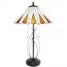 Stolní lampa Tiffany RUSTIC FLOWER Ø 41 × 69 cm E27 / max. 2 × 60 W - fotografie 1