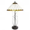 Stolní lampa Tiffany RUSTIC FLOWER Ø 41 × 69 cm E27 / max. 2 × 60 W - fotografie 1
