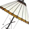 Stolní lampa Tiffany RUSTIC FLOWER Ø 41 × 69 cm E27 / max. 2 × 60 W - fotografie 3