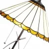 Stolní lampa Tiffany RUSTIC FLOWER Ø 41 × 69 cm E27 / max. 2 × 60 W - fotografie 4