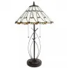 Stolní lampa Tiffany Ø 41 × 68 cm E27 / max. 2 × 60 W - fotografie 2
