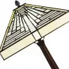 Stolní lampa Tiffany 31 × 31 × 48 cm E27 / max. 60 W - fotografie 4