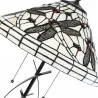 Stolní lampa Tiffany WHITE DRAGONFLY Ø 41 × 69 cm E27 / max. 2 × 60 W - fotografie 3