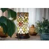 Stolní lampa Tiffany MAJESTIC FLOWER Ø 15 × 26 cm E14 / max. 40 W - fotografie 3