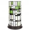 Stolní lampa Tiffany MOSAIC ART Ø 15 × 26 cm E14 / max. 40 W - fotografie 2