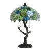 Stolní lampa Tiffany Ø 40×60 cm E27/max 2x60W - fotografie 2