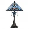 Stolní lampa Tiffany Ø 40×61 cm E27/max 2x60W - fotografie 2