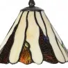 Stolní lampa Tiffany ANTIQUE LONDON Ø 20 × 60 cm E14 / max. 40 W - fotografie 4