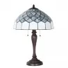 Stolní lampa Tiffany Ø 40×58 cm E27/max 2x60W - fotografie 2