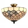 Stropní lampa Tiffany Ø 41 × 24 cm E14 / max. 2 × 40 W - fotografie 1