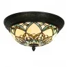 Stropní lampa Tiffany Ø 37 × 19 cm E14 / max. 2 × 40 W - fotografie 1