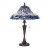 Stolní lampa Tiffany Ø 40×60 cm E27/max 2x60W - fotografie 2