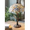 Stolní lampa Tiffany BUTTERFLIES Ø 40×60 cm E27/max 2x60W - fotografie 7