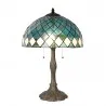 Stolní lampa Tiffany Ø 40×61 cm E27/max 2x60W - fotografie 1