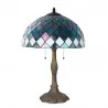 Stolní lampa Tiffany Ø 40×61 cm E27/max 2x60W - fotografie 2