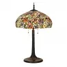 Stolní lampa Tiffany Ø 46×72 cm E27/max 3x60W - fotografie 1