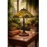 Stolní lampa Tiffany Ø 51×75 cm E27/max 2x60W - fotografie 4