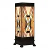 Stolní lampa Tiffany 17×17×44 cm E27/max 1x40W - fotografie 1