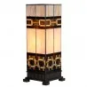 Stolní lampa Tiffany 17×17×44 cm E27/max 1x40W - fotografie 1