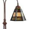 Stolní lampa Tiffany 48×19×64 cm E27/max 2x60W - fotografie 4