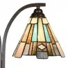 Stolní lampa Tiffany 48×19×57 cm E27/max 2x60W - fotografie 3