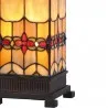 Stolní lampa Tiffany NOSTALGIC ENGLISH 12×12×35 cm E14/max 1*40W - fotografie 2