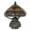Stolní lampa Tiffany DRAGONFLY Ø 22×21 cm E14/max 1*40W - fotografie 2