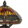 Stolní lampa Tiffany DRAGONFLY Ø 22×21 cm E14/max 1*40W - fotografie 3