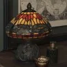 Stolní lampa Tiffany DRAGONFLY Ø 22×21 cm E14/max 1*40W - fotografie 5