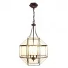 Závěsná lampa Tiffany STELLA NOVA 30×30×148 cm E14/max 3*25W - fotografie 1