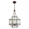 Závěsná lampa Tiffany STELLA NOVA 30×30×148 cm E14/max 3*25W - fotografie 2