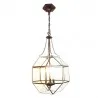 Závěsná lampa Tiffany STELLA NOVA 30×30×148 cm E14/max 3*25W - fotografie 3
