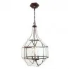 Závěsná lampa Tiffany STELLA NOVA 30×30×148 cm E14/max 3*25W - fotografie 4