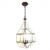 Závěsná lampa Tiffany STELLA NOVA 35 × 35 × 153 cm E14 / max. 3 × 25 W - fotografie 3