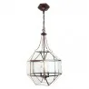 Závěsná lampa Tiffany STELLA NOVA 35 × 35 × 153 cm E14 / max. 3 × 25 W - fotografie 4