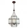 Závěsná lampa Tiffany STELLA NOVA 40 × 40 × 158 cm E14 / max. 3 × 25 W - fotografie 2