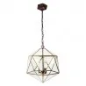 Závěsná lampa Tiiffany STELLA NOVA 30 × 30 × 135 cm E14 / max. 3 × 25 W - fotografie 4